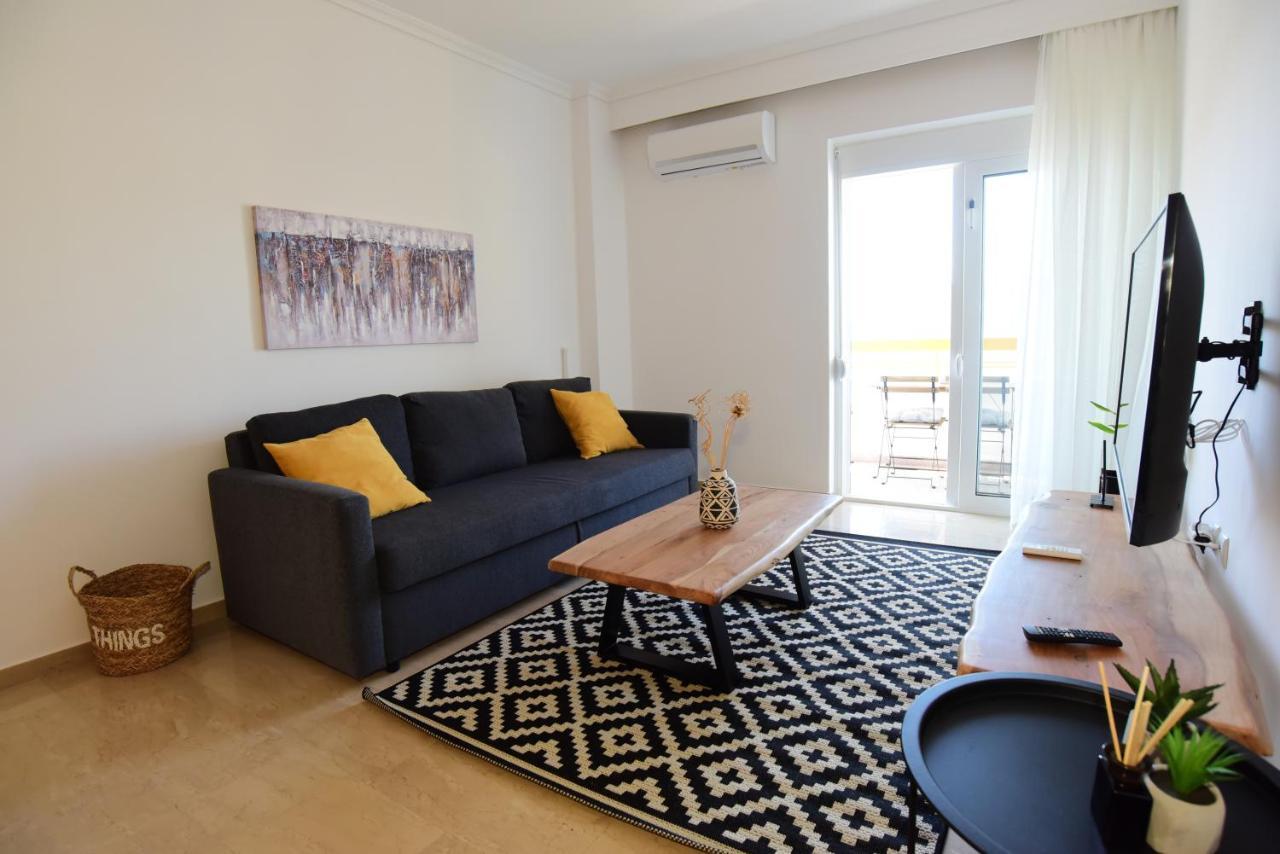 Urban Kalamitsa Beach Appartment Kavala Exteriör bild