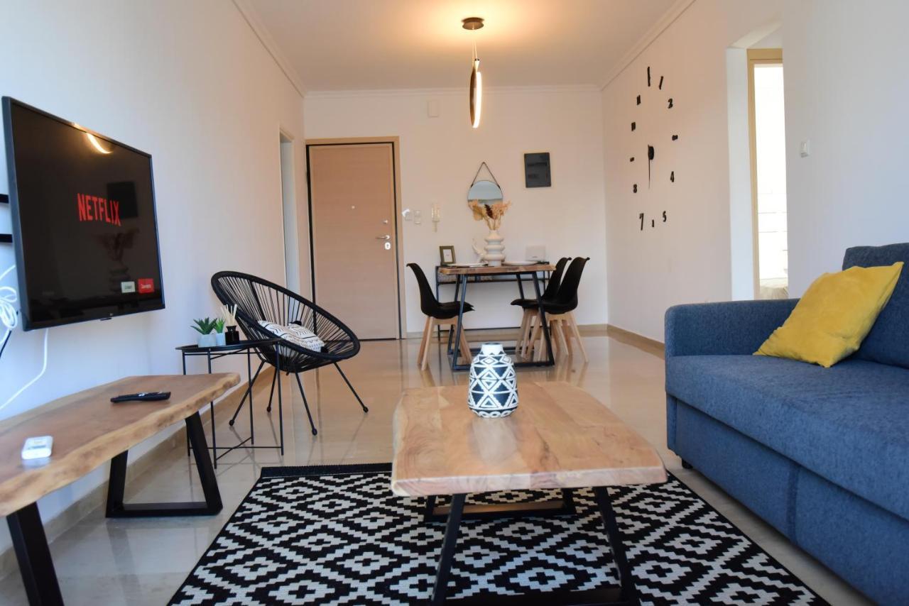 Urban Kalamitsa Beach Appartment Kavala Exteriör bild