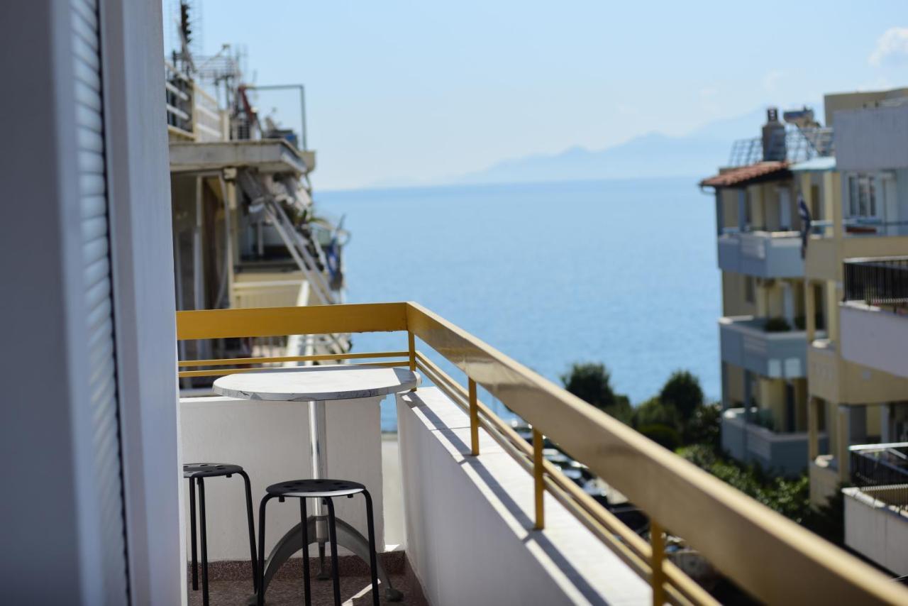 Urban Kalamitsa Beach Appartment Kavala Exteriör bild